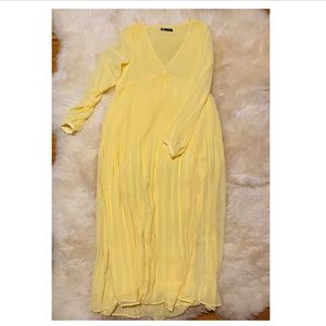 Zara dress Yellow